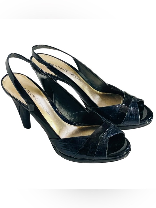 ANTONIO MELANI | Shoes | Antonio Melani Slingback Blue Patent Leather ...